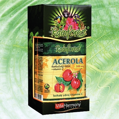 ACEROLA 500 MG & VITAMÍN C 250 MG - 90 TBL. | Vitaharmony