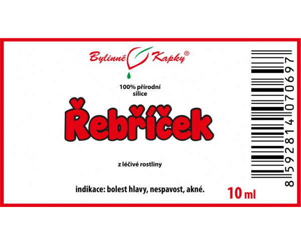 REBRÍČEK 100% prírodná silica 10ml | Bylinné kapky