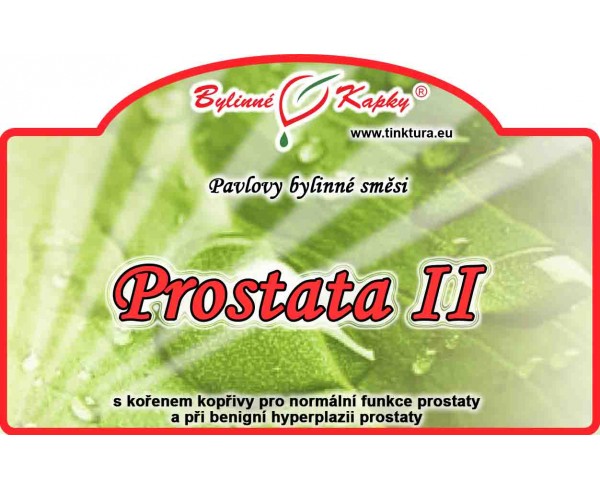 PROSTATA II kvapky (tinktúra) 50ml | Bylinné kapky