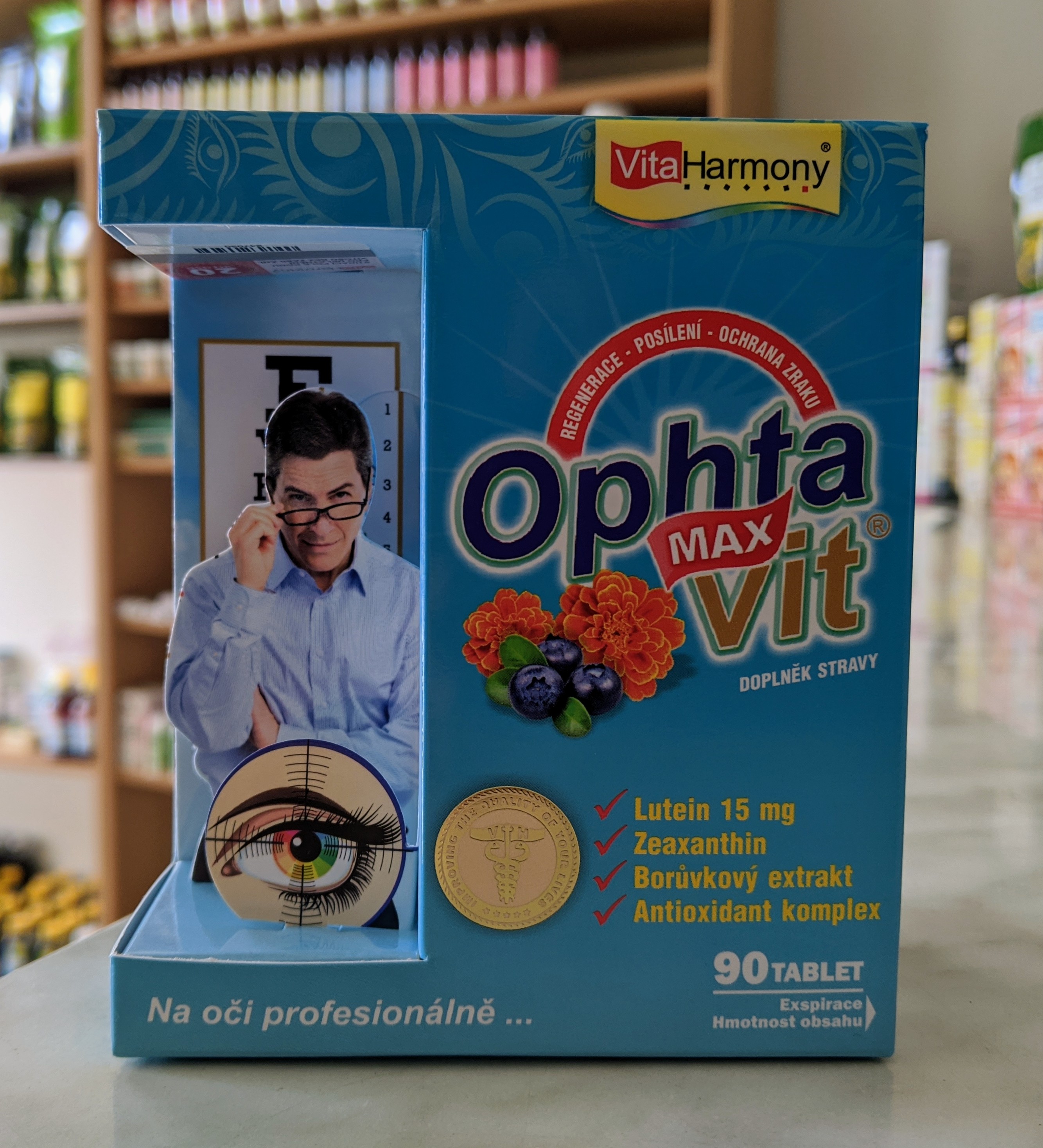 OPHTAVIT® - 90 tbl, pre zdravý zrak po celý život | Vitaharmony