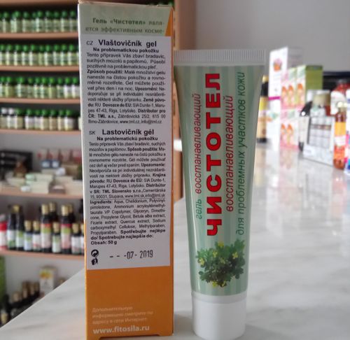 Lastovičník gél na problematickú pokožku 50g | TML