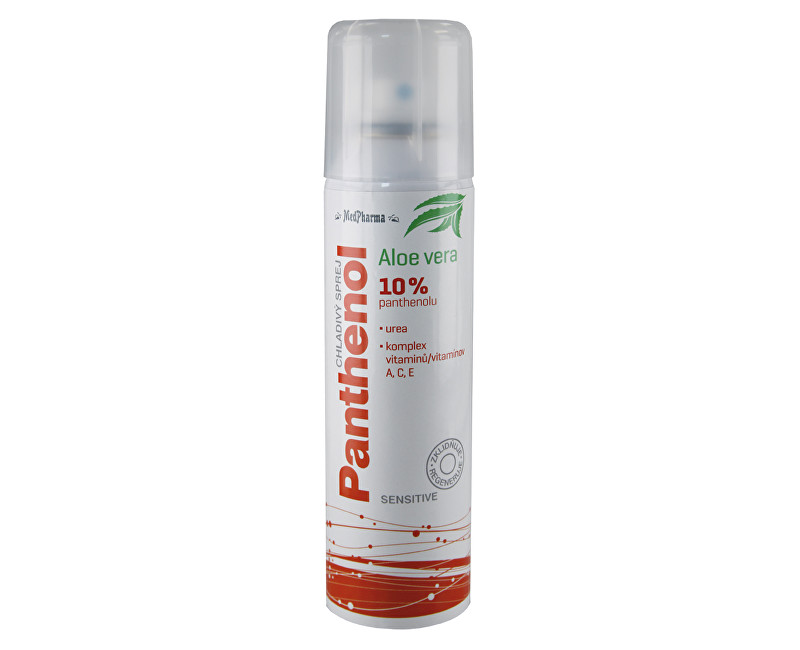 Panthenol chladivý sprej aloe vera 10% 150ml | MedPharma