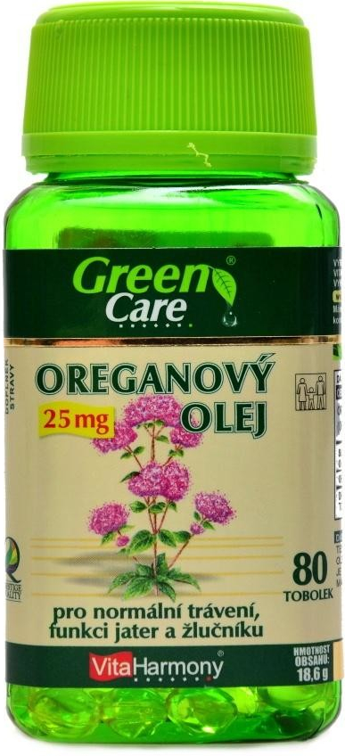 OREGANOVÝ OLEJ 25mg 80 tob | VitaHarmony