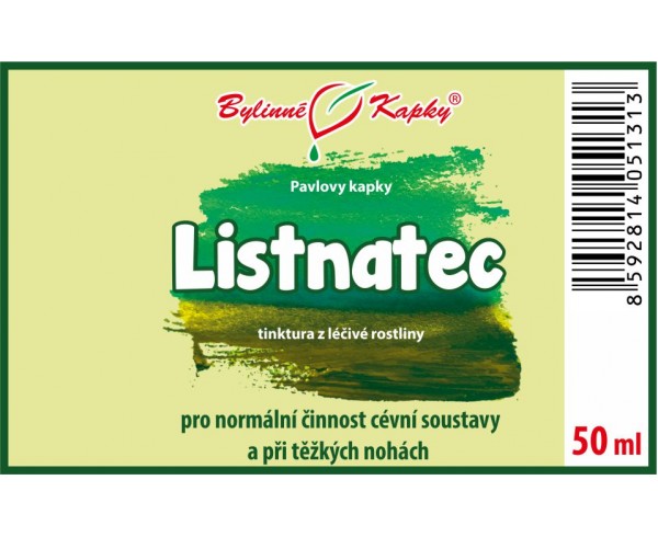 LISTNATEC BODLINATÝ kvapky (tinktúra) 50ml | Bylinné kapky