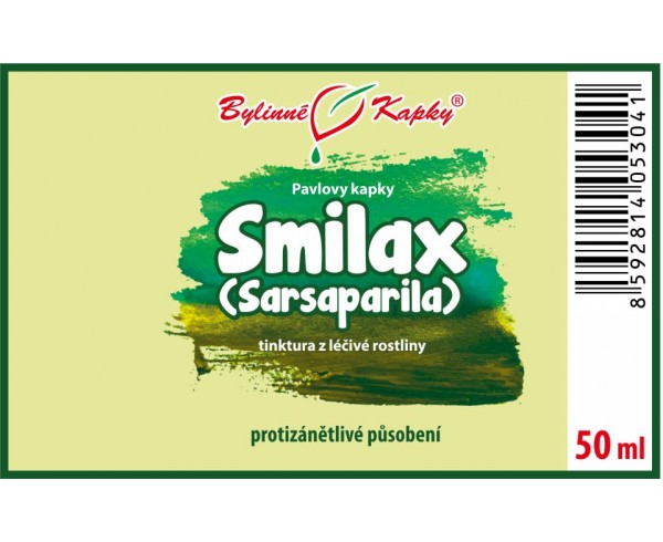 SMILAX SARSAPARILLA kvapky (tinktúra) 50ml | Bylinné kapky