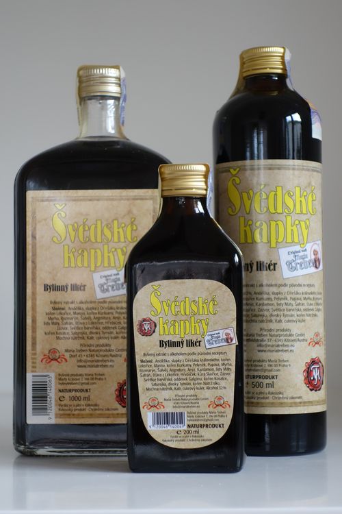 ŠVÉDSKE kvapky bylinný likér 200ml | Naturprodukt