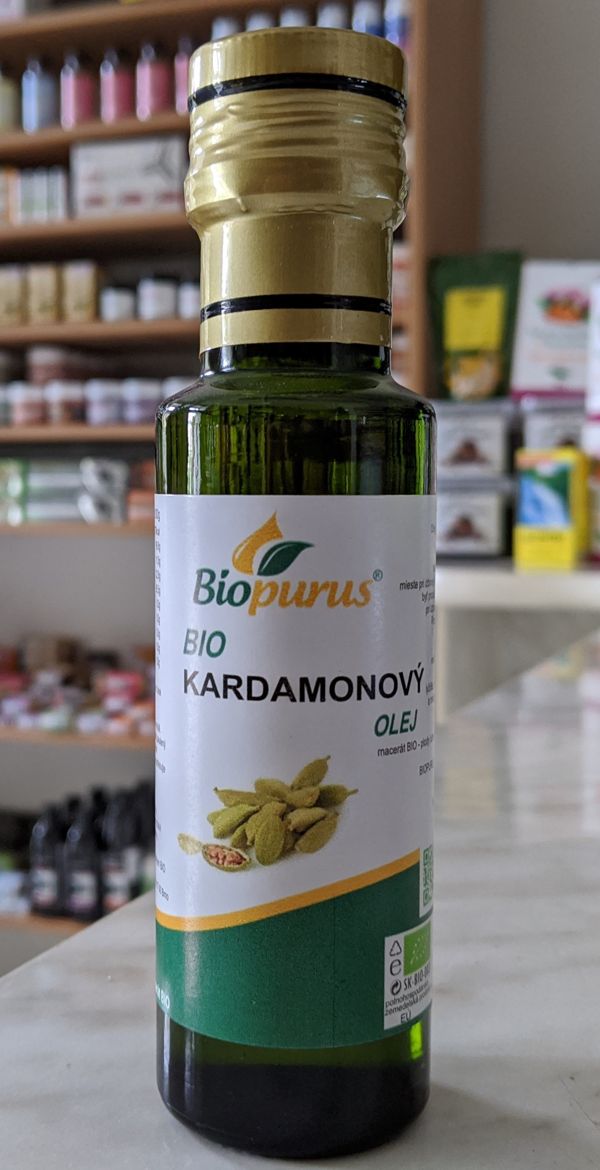 KARDAMONOVÝ OLEJ BIO 100ml | Biopurus