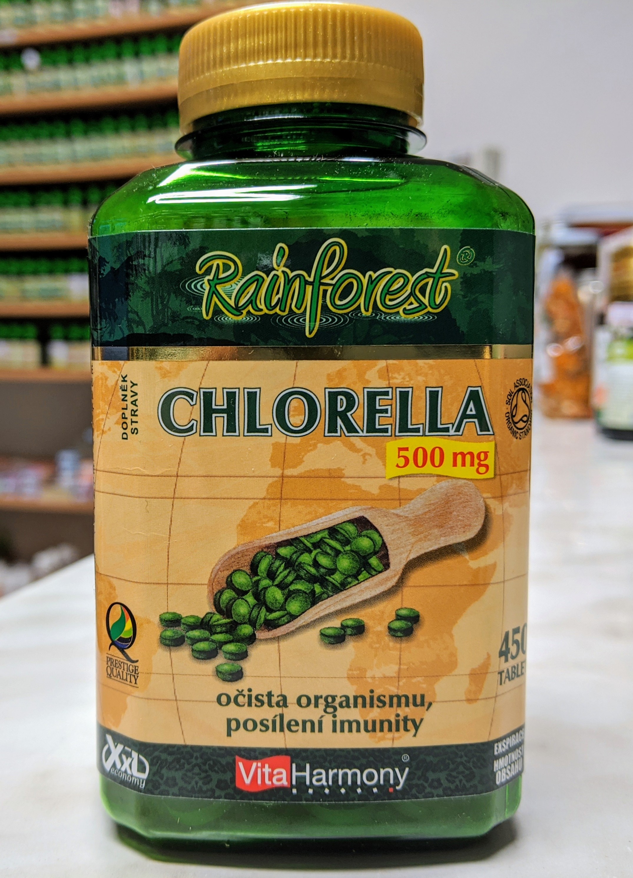 CHLORELLA 500 mg 450 tab | Vitaharmony