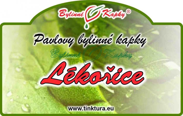 Sladkého drievka LYSÁ kvapky (tinktúra) 50ml | Bylinné kapky