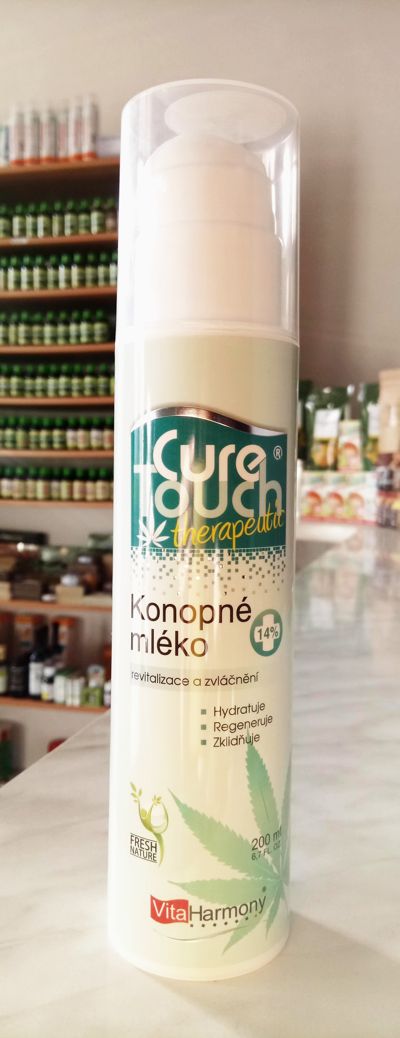 REGENERAČNÉ KONOPNÉ MLIEKO na telo aj tvár 200ml | Vitaharmony