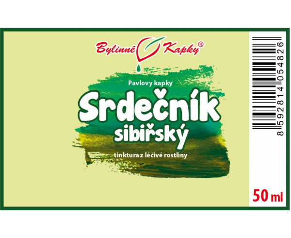Srdcový sibírsky kvapky (tinktúra) 50ml | Bylinné kapky