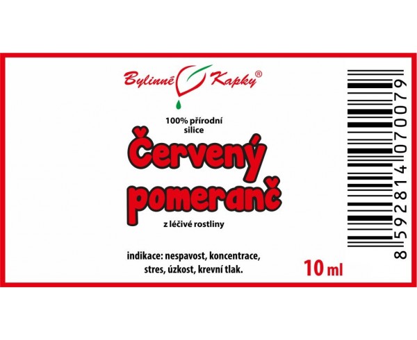 ČERVENÝ POMARANČ 100% prírodná silica 10ml | Bylinné kapky