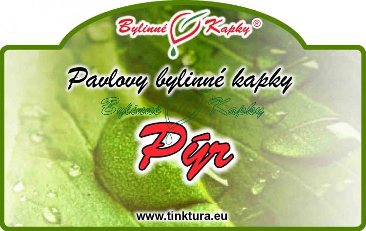 PÝR PLAZIVÝ kvapky (tinktúra) 50ml | Bylinné kapky