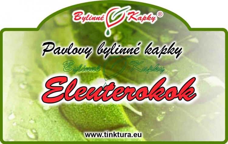 ELEUTEROKOK OSTNITÝ kvapky (tinktúra) 50ml | Bylinné kapky