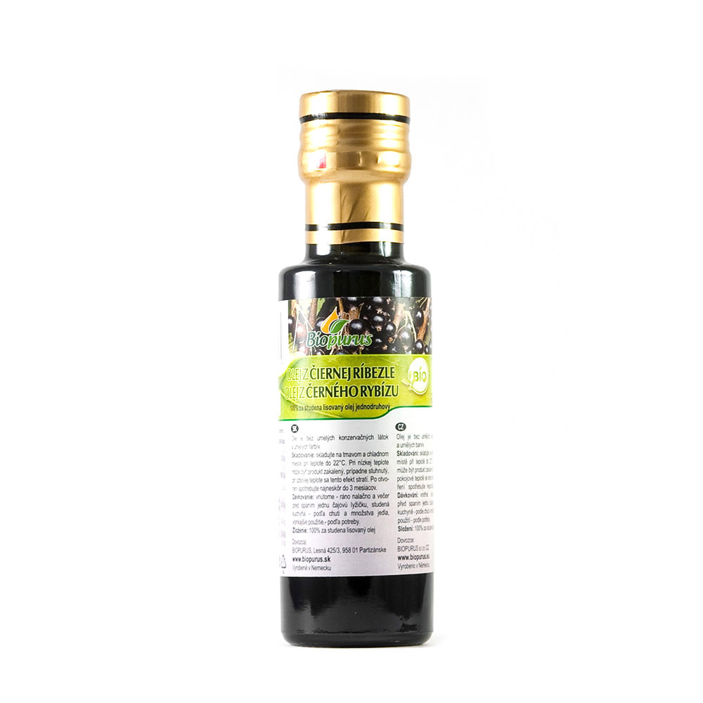 Olej z čiernych ríbezlí 100ml | Biopurus