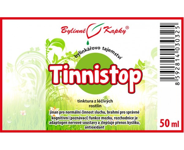 TINNISTOP kvapky (tinktúra) 50 ml | Bylinné kapky