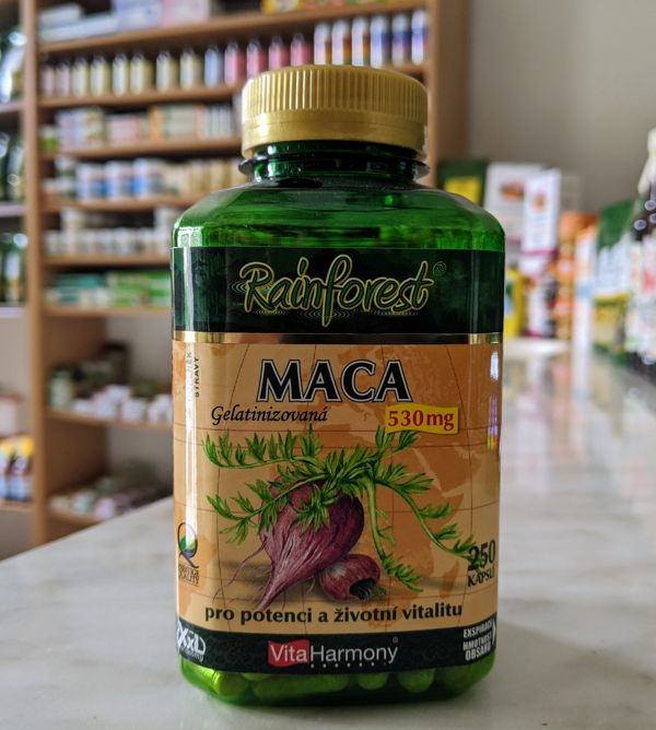Maca 500 mg - 250 kapsúl, XXL economy | VitaHarmony