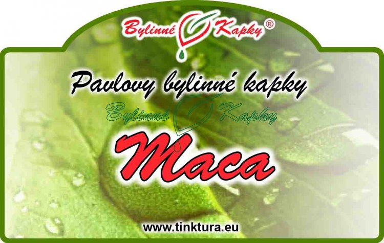 MAKA (MACA) (RIECHA PERUÁNSKA) kvapky (tinktúra) 50ml | Bylinné kapky