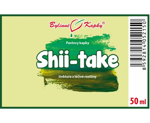 SHII TAKE kvapky (tinktúra) 50 ml | Bylinné kapky