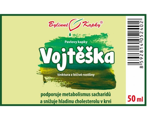 VOJTEŠKA kvapky (tinktúra) 50 ml | Bylinné kapky