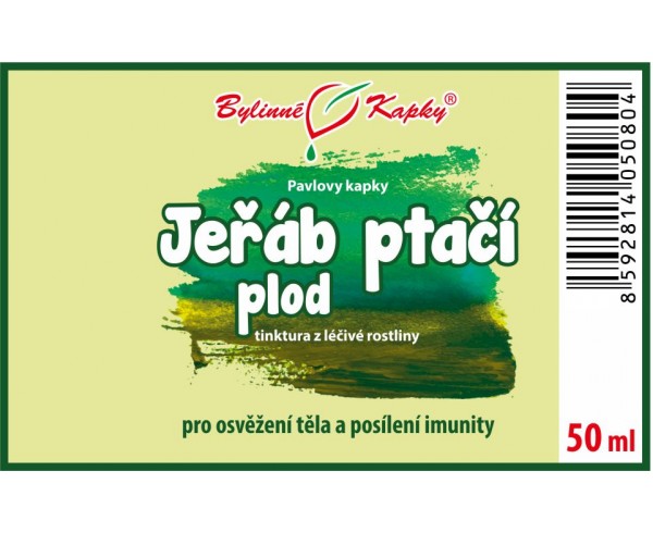 Žeriav vtáčí plod kvapky (tinktúra) 50 ml | Bylinné kapky