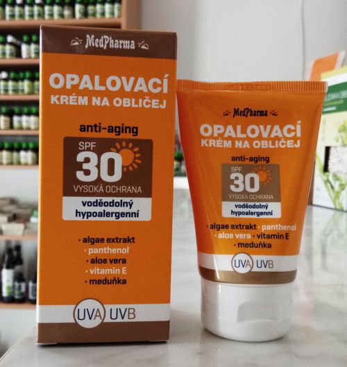 OPAĽOVACÍ KRÉM NA Tvár SPF 30 50ml | MedPharma