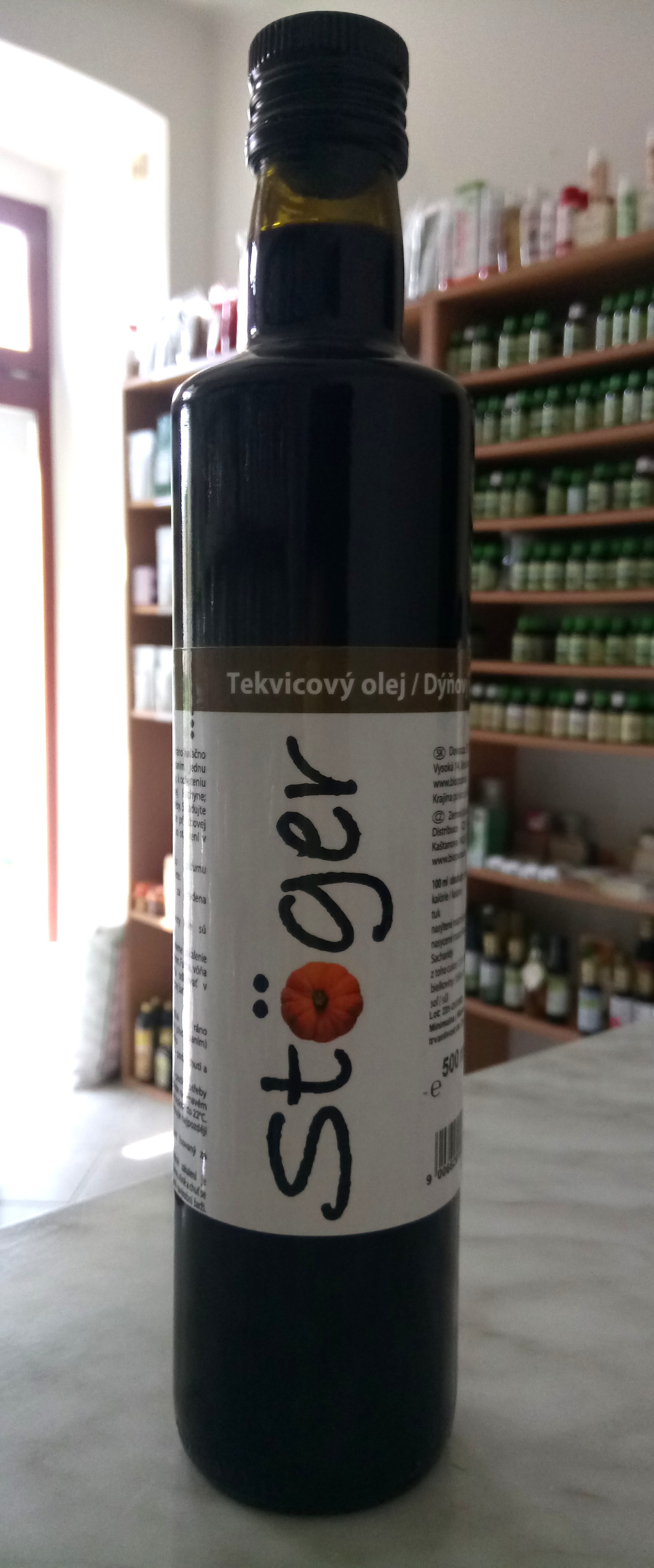 Tekvicový OLEJ 500ML | STOGER