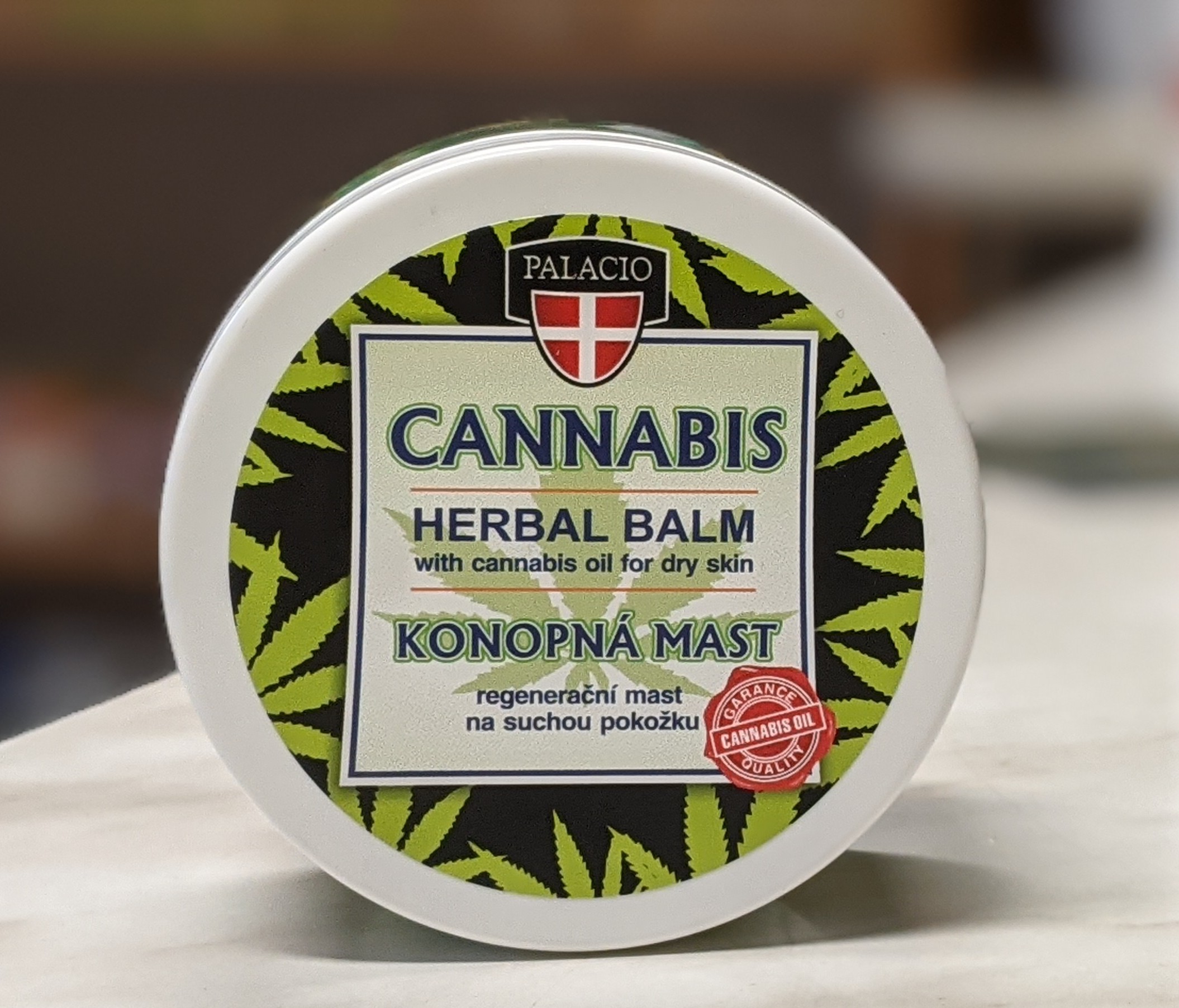 CANNABIS KONOPÍ - bylinná masť 100ml | PALACIO