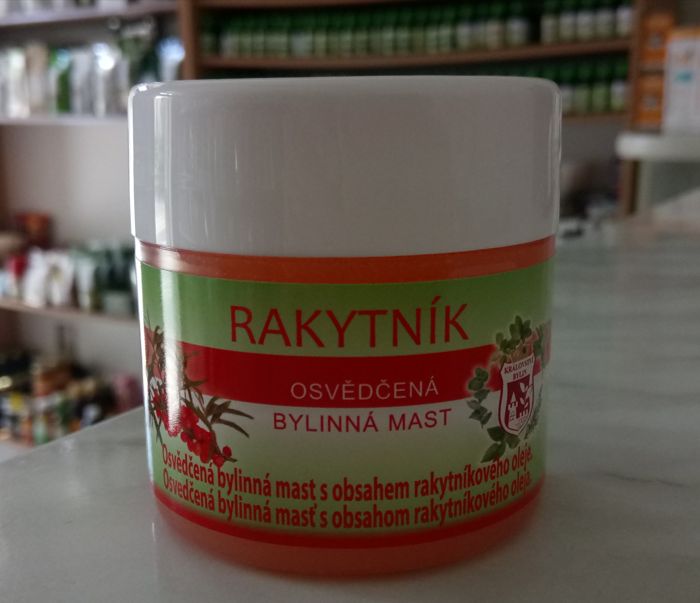 RAKYTNÍK bylinná masť 150ml | KRÁĽOVSTVO BYLÍN