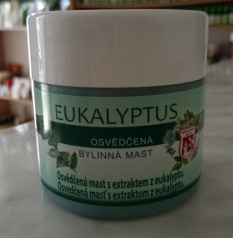 EUKALYPTUS - bylinná masť 150ml | KRÁĽOVSTVO BYLÍN