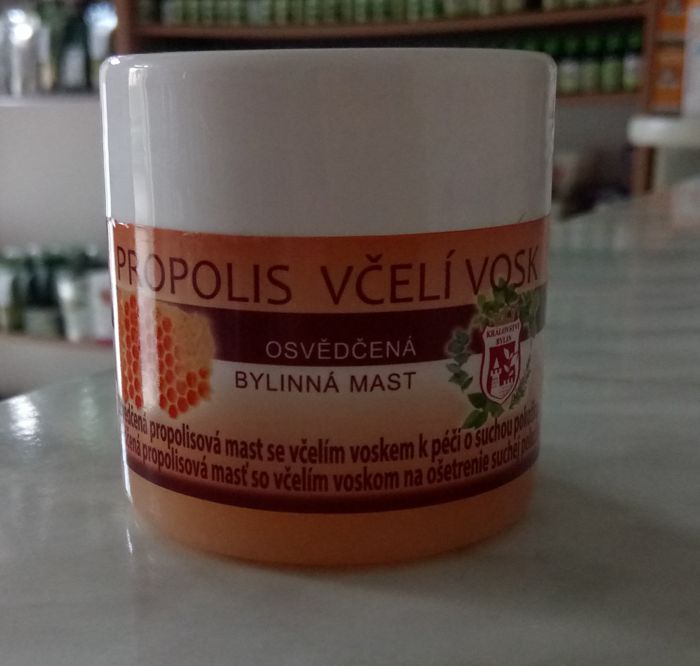 PROPOLIS VČELÍ VOSK - bylinná masť 150ml | KRÁĽOVSTVO BYLÍN