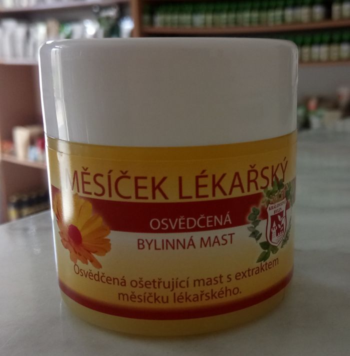 Nechtík LEKÁRSKY - bylinná masť 150ml | KRÁĽOVSTVO BYLÍN