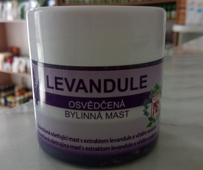 LEVANDUĽA - bylinná masť 150ml | KRÁĽOVSTVO BYLÍN