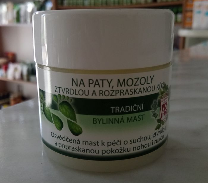 MAST NA PATY A MOZOLY - bylinná masť 150ml | KRÁĽOVSTVO BYLÍN