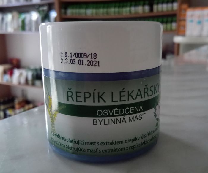 REPÍK LEKÁRSKY - bylinná masť 150ml | KRÁĽOVSTVO BYLÍN