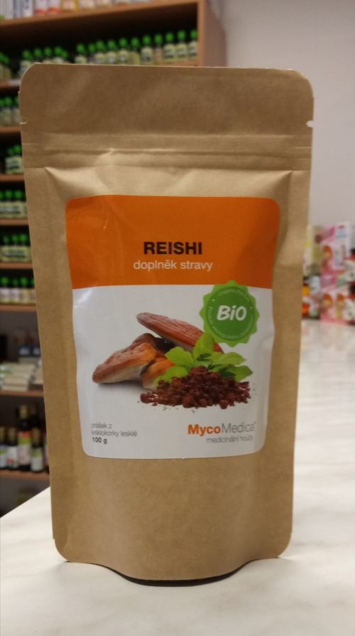 REISHI mletá BIO 100g | MycoMedica