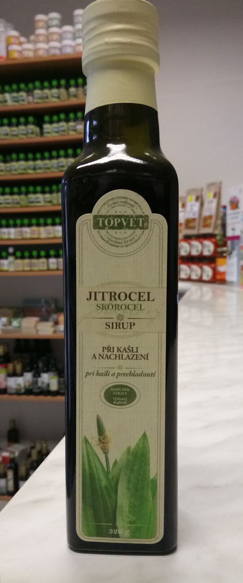 JITROCEL SIRUP pri kašli a prechladnutí 320g | TOPVET