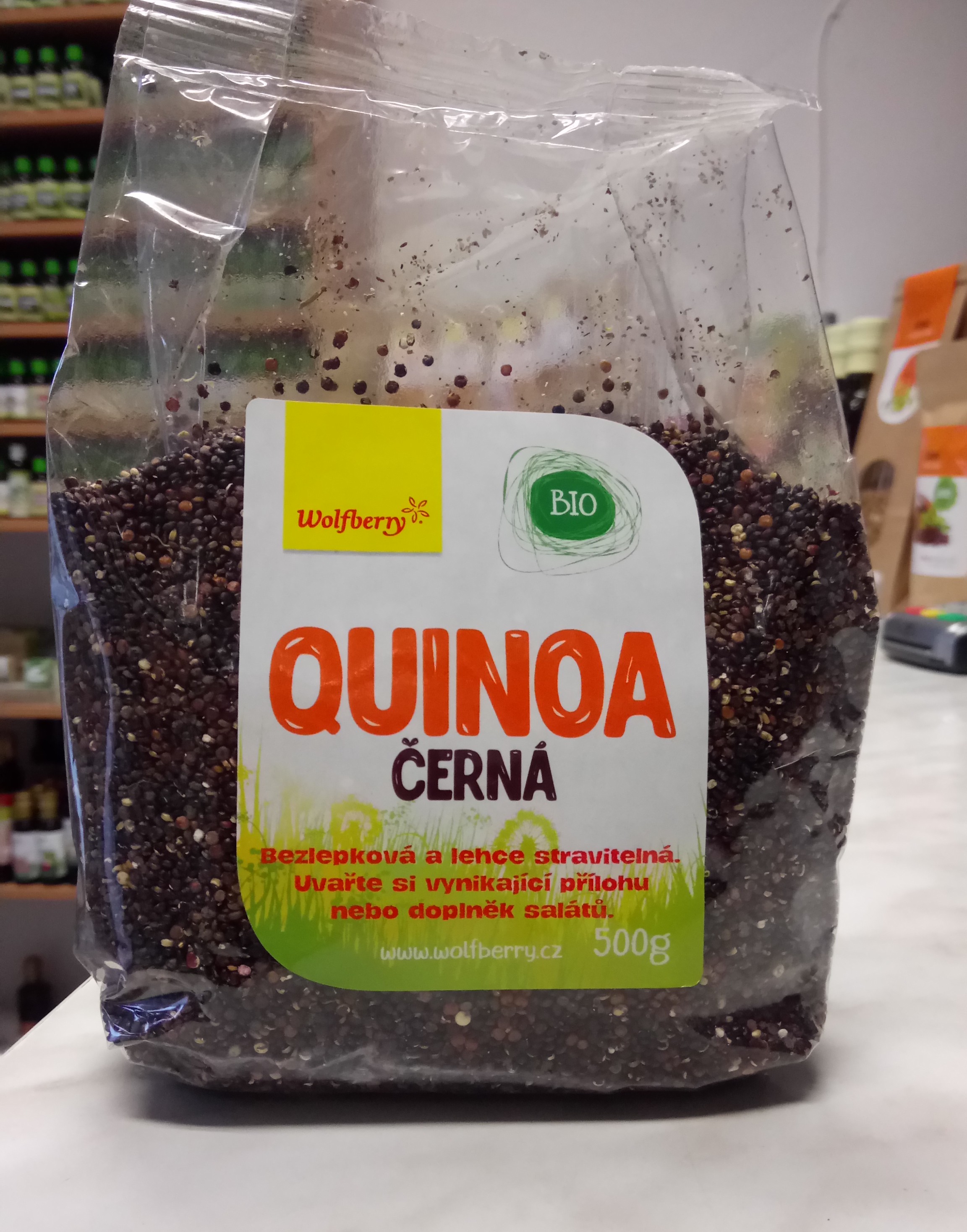 QUINOA ČIERNA BIO 500g | Wolfberry