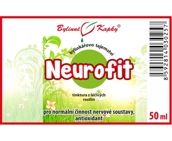NEUROFIT kvapky (tinktúra) 50ml | Bylinné kapky