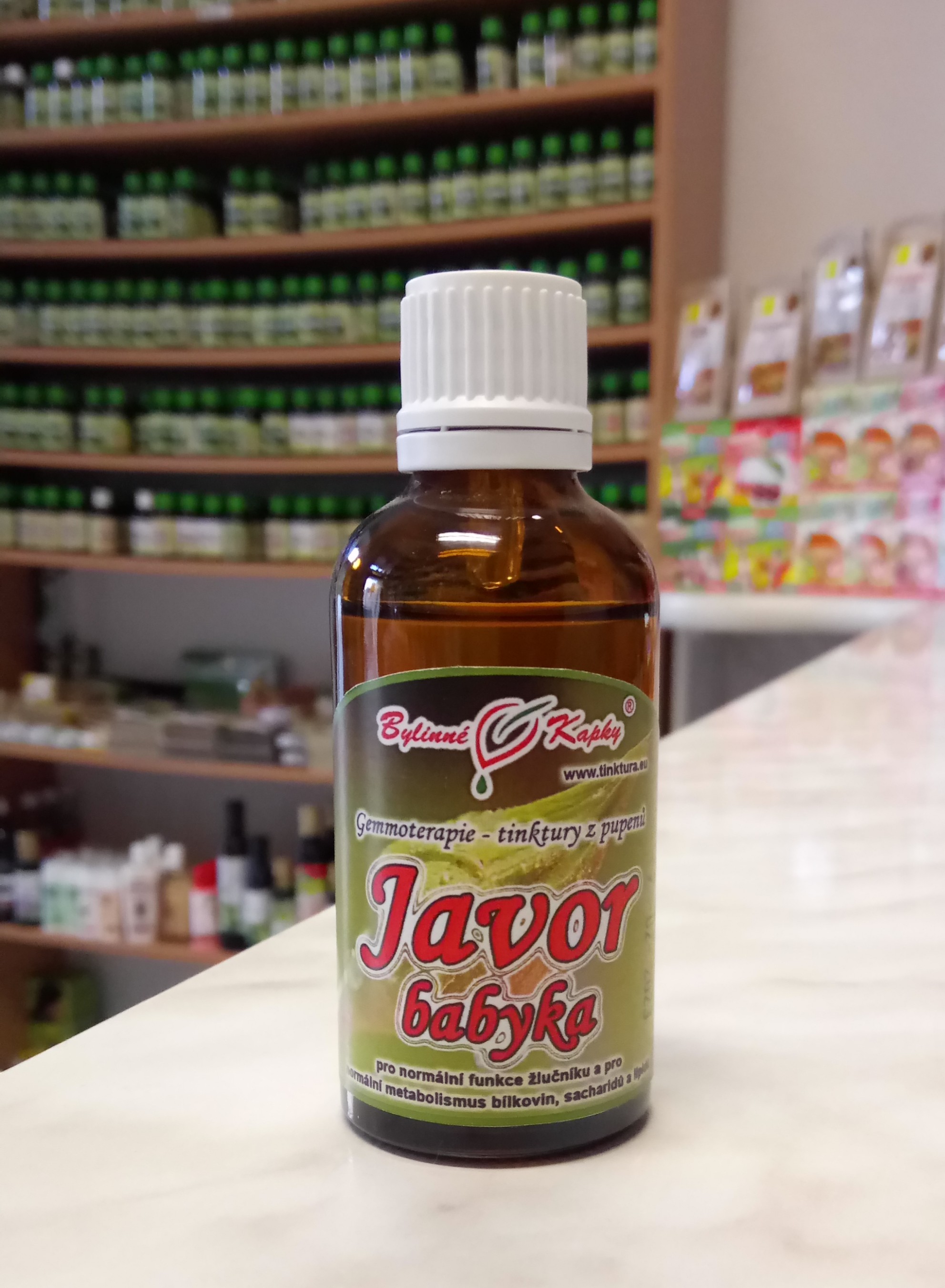JAVOR BABYKA kvapky (tinktúra) 50ml | Bylinné kapky