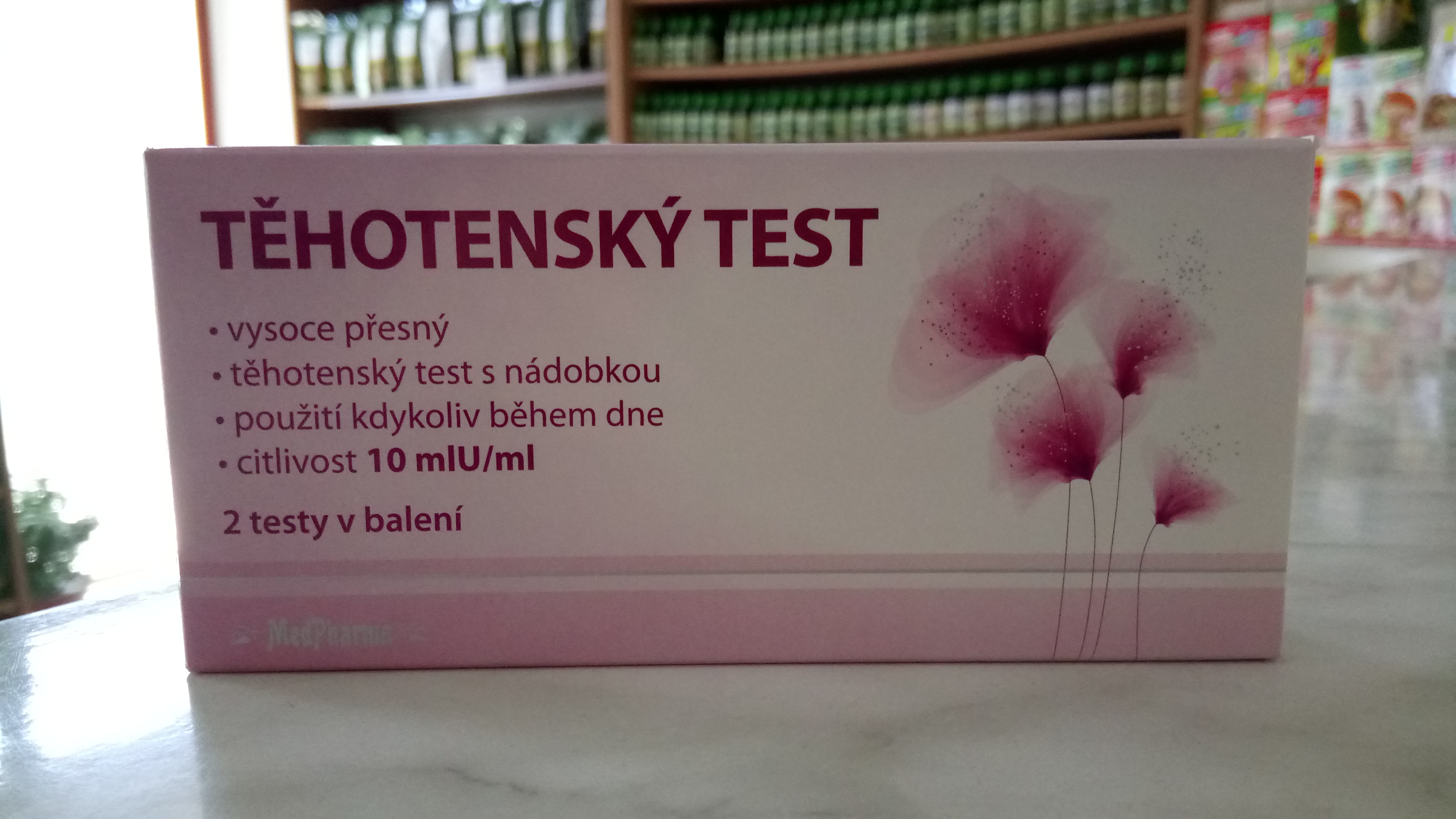 TEHOTENSKÝ TEST 10mlU/ml | Medpharma