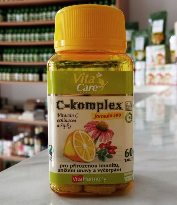 C KOMPLEX FORMULA 500 so šípkou a echinaceou 60 tbl | Vitaharmony