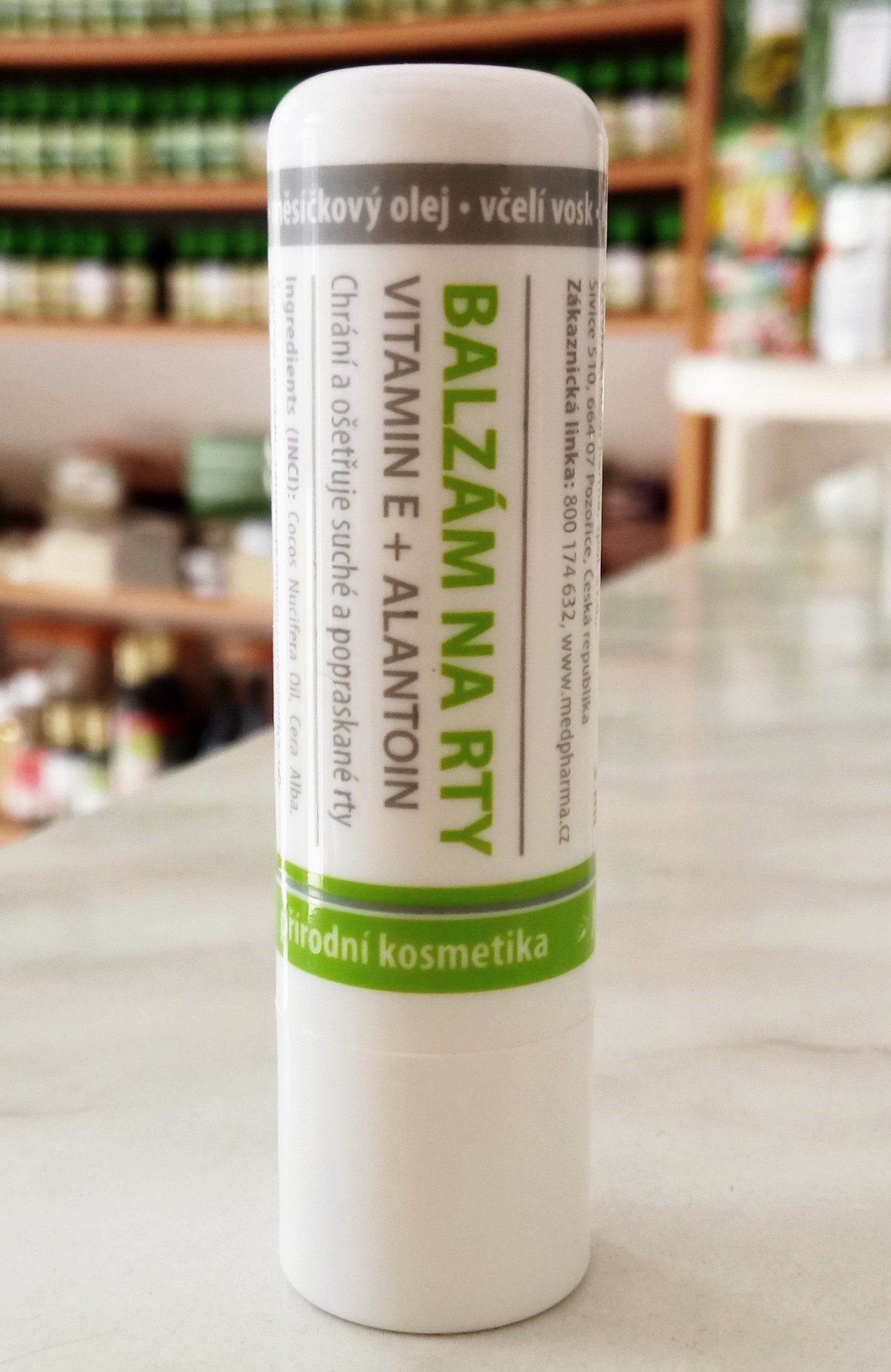 Balzam na pery s vitamínom E a alantoínom | Medpharma