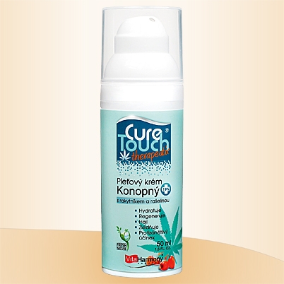 KONOPNÝ PLEŤOVÝ KRÉM S RAKYTNÍKOM A RAŠELINOU 50ml | Vitaharmony
