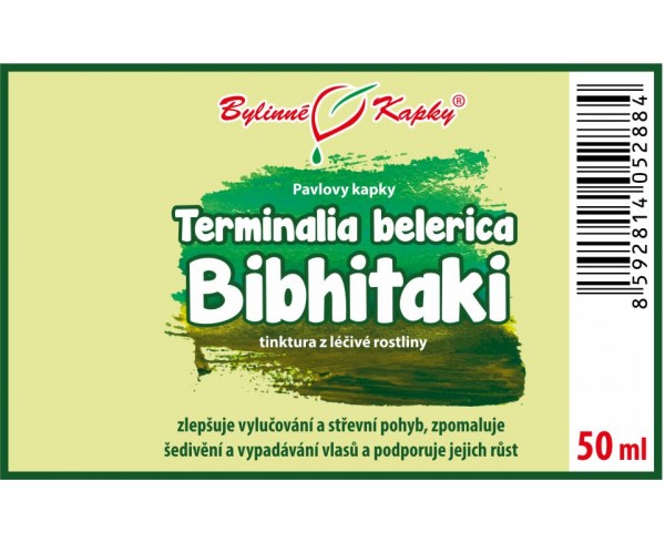 Terminalia belerica (Bibhitaki, Vibhítakí) tinktúra | Bylinné kapky