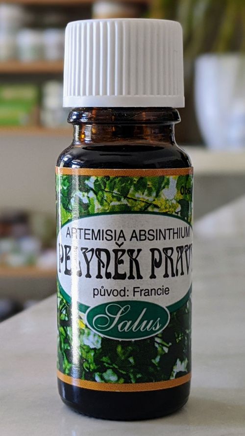PELYNEK 100% prírodná silica - esenciálny (éterický) olej 10 ml