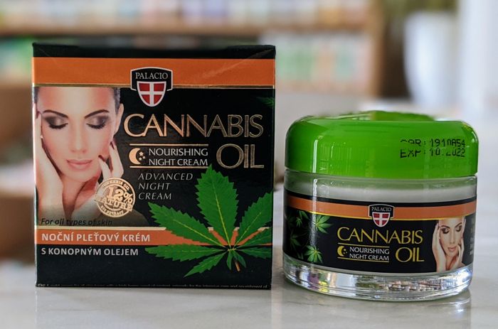 NOČNÝ PLEŤOVÝ KRÉM S KONOPNÝM OLEJOM 50ml | PALACIO