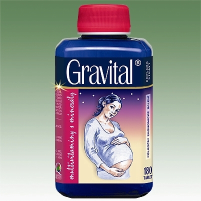 Vitaharmony Gravital® - XXL 180 tbl., multivitamíny pre tehotné a dojčiace ženy
