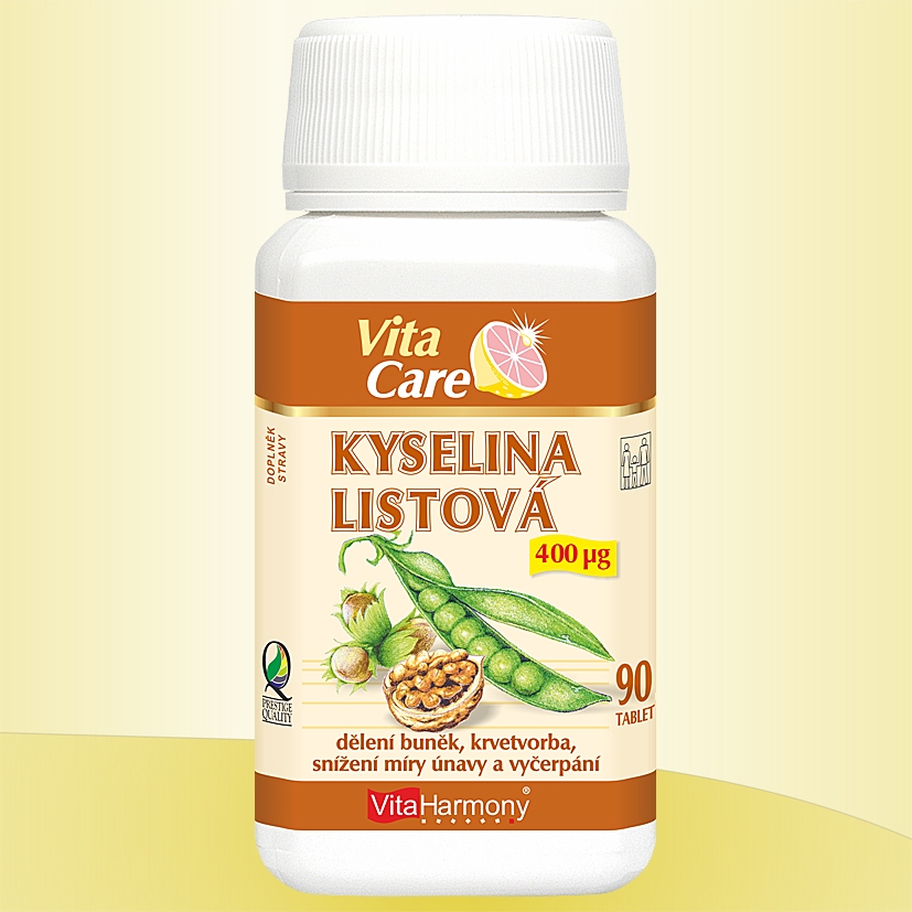 KYSELINA LISTOVÁ 400mg 90 tabliet | VitaHarmony