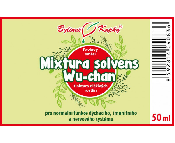 Mixtura solvens Wu-chan - tinktúra 50 ml | Bylinné kapky